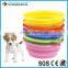 2010 hot selling silicone folding wild bird chicken pet feeder for all kinds of pets