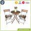 Outdoor big lots table and chair patio furniture