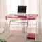 Beautiful Wooden Modern Glass Computer Desk