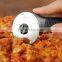 Pizza Cutter Wheel and Slicer with Silicone Handle