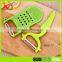 Factory price multi functional high quality PP material stainless steel blade peeler