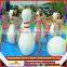 2017 best popular inflatable bowling set,inflatable bowling with zorb
