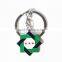 Free Syria Flag Shaped Metal Custom Keychain,Key Chain,Key Ring