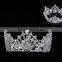 Hot Sell Silver Plating Rhinestone Tiaras and Crowns Wedding Ladies Crown Bulk Princess Rhinestone Tiaras