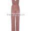 Women plisse wrap fashion jumpsuit