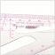 Kearing sanwich line triangular scale rulers 1:4 & 1:5 scale for fashion design, high quality ruler for sewing market #8545