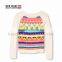 Long Sleeve Round Neck Nice Comfortable Knitted Pullover