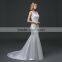 MGOO Hot Sale Customised Mermaid White Lace Wedding Dress Sleeveless Sexy Bridal Dress Underwear 100 Usd Dress