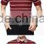 high quality business casual short sleeve stripe polo collar t shirts
