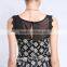 ODM/OEM GOOD SERVICE FROM CHINA V-NECK FASHION SEXY GIRL PRINT DRESS