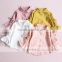 1-5 years Wholesale 2017 New Autumn Cotton Full Sleeves Kids Girls Blouse