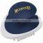 Palm Fruit & Vegetable Brush - ergonomic design allows you to slide hand between handle and base and comes with your logo