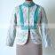 Vintage Kantha Jacket in Cream & Green Color ~ Extra Large