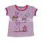 kids clothes, t-shirt girl ,100% cotton t-shirt