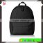 Classic black school backpack for kids picnic out door bag