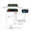 (M-618) DVB-T MPEG-4 digital tv dual tuner for car support high speed mobile