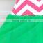 Girl Sweet Green Wave Line Tutu Dress wholesale New Design Kids Dance Dress