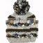 Fancy Yarns Fashion Colorful Stripe Everyday Knitted Beanie