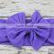 Cotton Bow Headwrap Stretch Bow Headbands baby headband Photo Prop Kids Hair Accessories