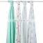 100% Cotton Muslin Swaddle Baby Blankets