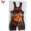 made in China singlet full-dye sub usa wrestling singlets