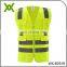 Australian standards reflective mesh yellow security safety vest
