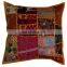 Wholesale Indian Handmade Patchwork Embroidered Cushion Covers