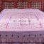 Queen Size Kantha Blanket Soild Colour Kantha Bed Cover