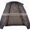 2015 new model designer genuine leather jacket