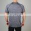 mens breathable stretch polyester blend fitness shirt