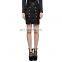 Military uniform black mini skirt Q-316 Punk Rave