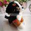 Made in China TY branded furry big eyed Police dog china factory plush toys