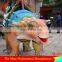 Animatronic dinosaur walking kids rides for amusement