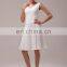 Grace Karin Ladies Sleeveless White Chiffon Wedding Bridesmaid Dress Patterns CL6059