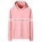 T-WH520 Women Cotton Jersey Fitted Hoodie Plain Pullover Sweatshirts