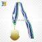 shield shape custom painted football sports award gold medal