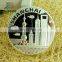 cheap round custom gold or silver coin for wholesale