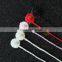 Plastic tags nylon cord loop lock hang tag seal tag with string