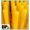 powder coated yellow Surface mounted steel bollards