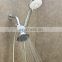 Multi-function Overhead Shower Head And Hand Held Shower Heads 2-In-1 Combo Set With Holder and Flexible Hose