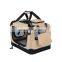 Waterproof Dog Pouch Bag With Roll Up Window Recycled Pet Carrier Travel Bag