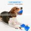 TPR material safe ice ball cooling and freezable leaky dog toy ball for summer day