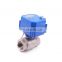 mini motorized ball valve with handle wheel Electric motorized Valve for Irrigation system  ,Low voltage plumbing system