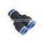 High quality low price Y type pneumatic tube fitting PY fitting