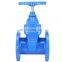 GGG40 GGG50 Ductile Iron High Strength Iron Epoxy Coated Manual Rubber Coat Disc Gate Valve