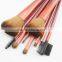 Makeup brushes goat hair China manufacture private label makeup brushes goat hair makeup brushes goat hair