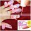 Pink Plastic Cover Shield Clip Polish Varnish Tips Protector Manicure Nail Art Care Accessories Salon Tool Supply