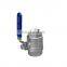 Stainless steel 1/4" 3/8" 1/2" 2pc Female ball valves 1000WOG