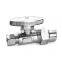 Hot Sell Two-way Chrome Plated NSF cUPC Angle Valve