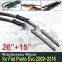 Car Wiper Blade for Fiat Punto Evo 2009~2016 2010 2011 2012 2013 2014 2015 Front Windscreen Windshield Wipers Car Accessories